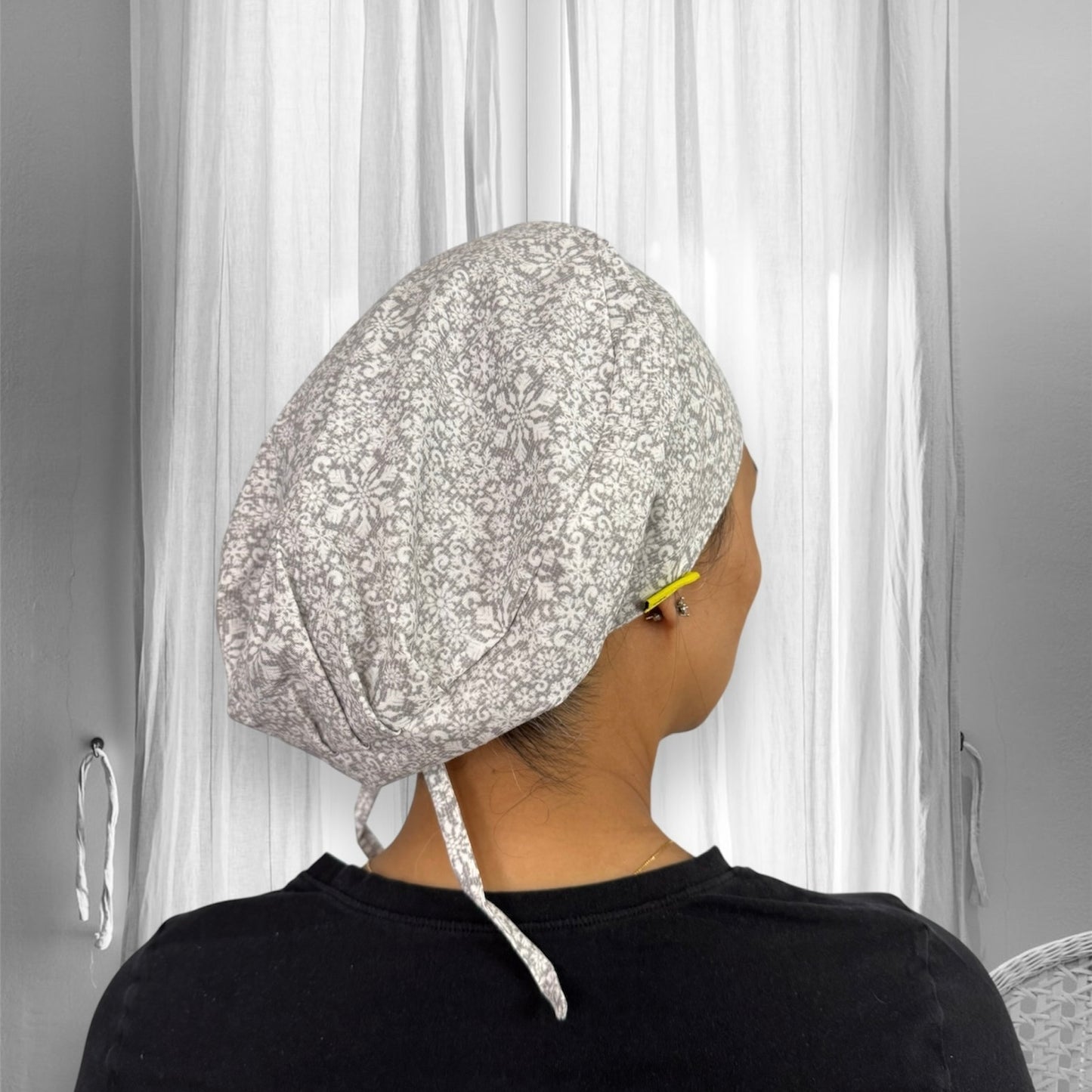 Snowflakes on Winter Gray