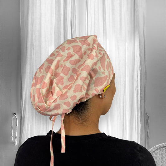 Pink cow print