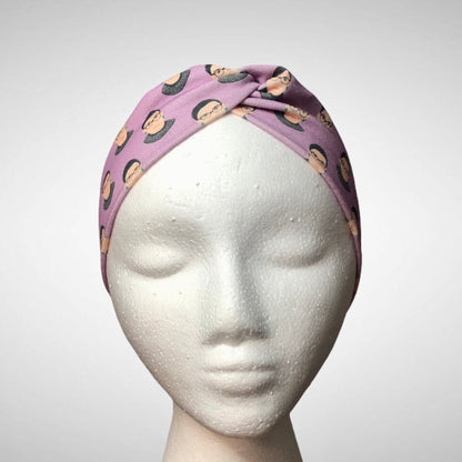 Concha Headband with button