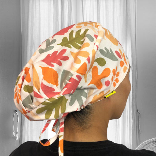 Leaves of Fall Scrub caps